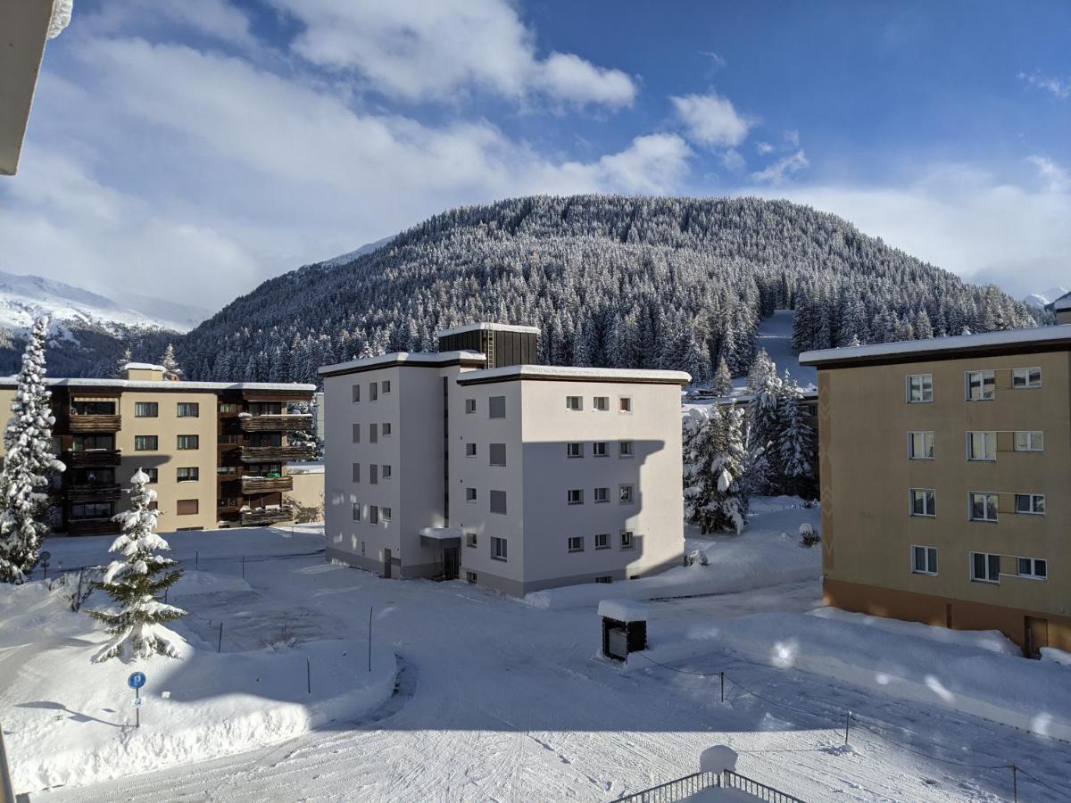 Schiablick - Broggini Lägenhet Davos Exteriör bild