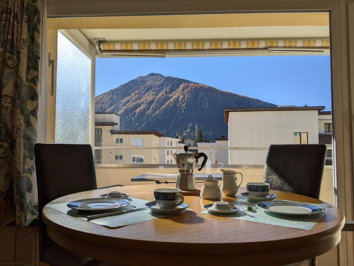 Schiablick - Broggini Lägenhet Davos Exteriör bild